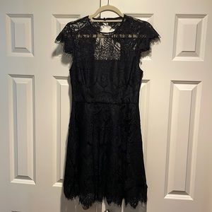 Formal Black Lace Dress
